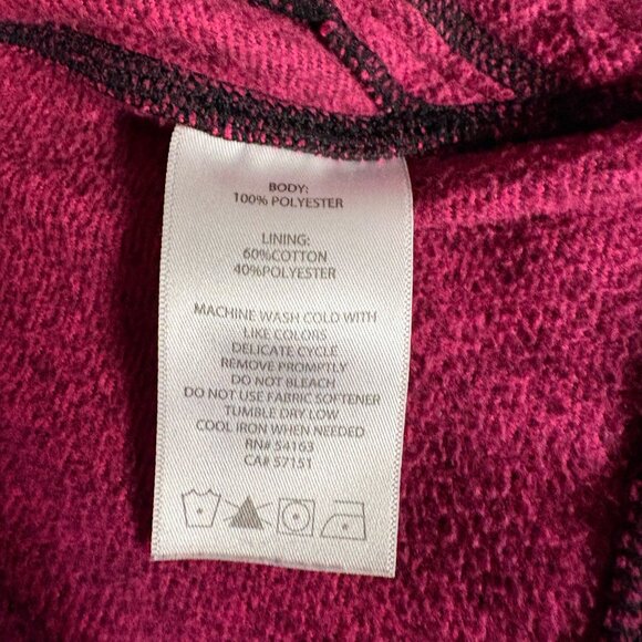 Marc New York Sweater Womens Size Large Fuchsia Cowl Neck Long Sleeve Pullover - Picture 8 of 10